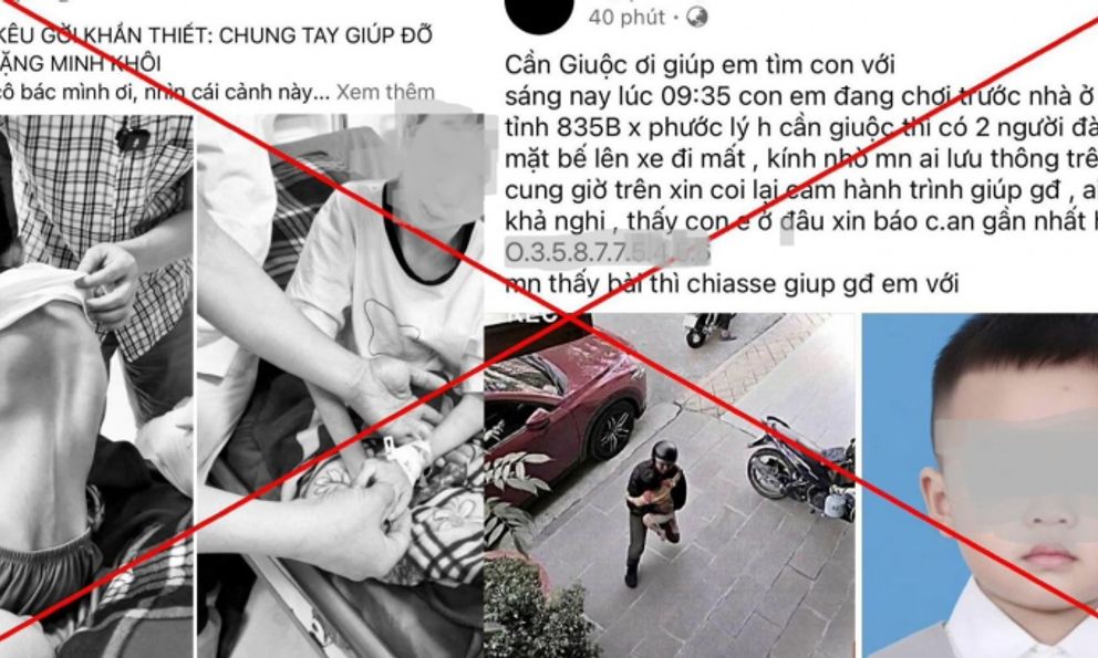 Cảnh báo nóng: Dàn dựng bắt cóc trẻ em để kêu gọi từ thiện, sự thật gây phẫn nộ
