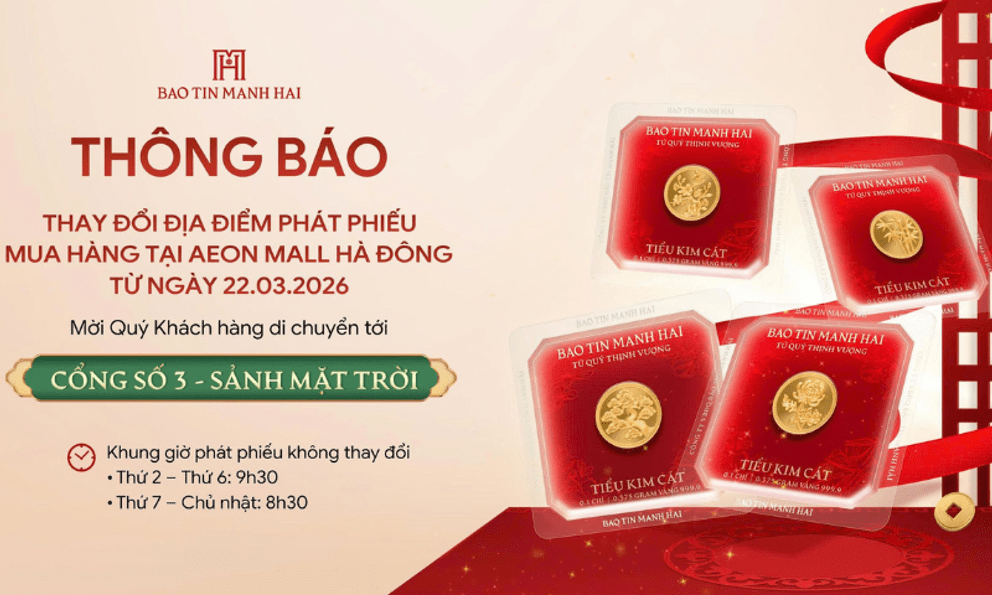 Bảo Tín Mạnh Hải thông báo gấp tối thứ 7