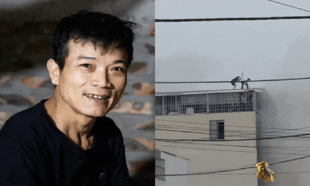 Gặp nhóm thợ xây hóa 