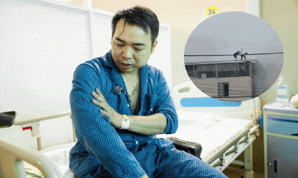 Chàng rể bị bỏng vẫn trèo lên tầng 7, dùng búa tạ đập mái nhà cứu gia đình vợ trong đám cháy tại Lĩnh Nam