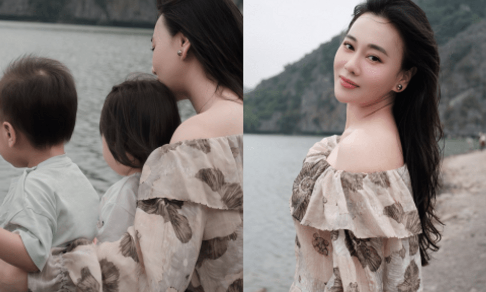 Phương Oanh cập nhật cuộc sống bên 2 con 
