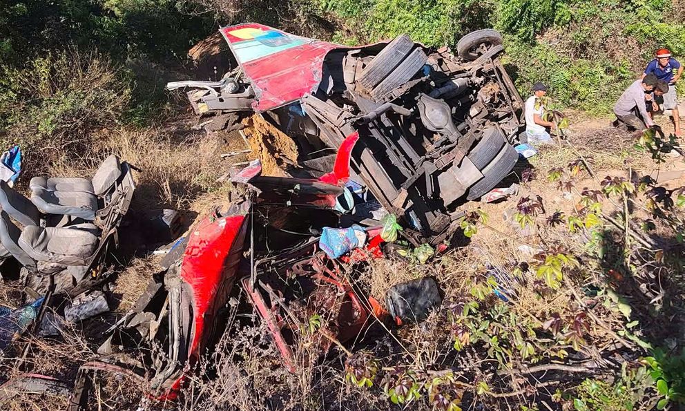 Công an thông tin vụ tai nạn xe khách khiến 4 người chết và nhiều người bị thương ở tỉnh Lâm Đồng