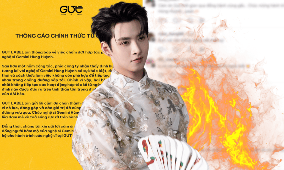 Công ty quản lý chấm dứt hợp đồng với Hùng Huỳnh, đọc bài thông báo là thấy có vấn đề!