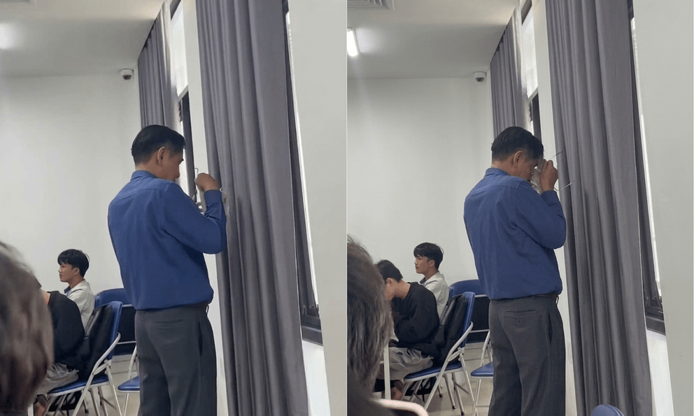 Thầy giáo lén lau nước mắt trong tiết học cuối, ai cũng tưởng nghỉ hưu hoá ra thầy về làm 