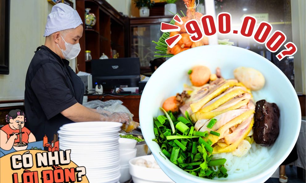 Ăn thử quán phở gà 900k đang ồn ào những ngày qua, kiểm tra hoá đơn mới thấy sự thật không như lời đồn!