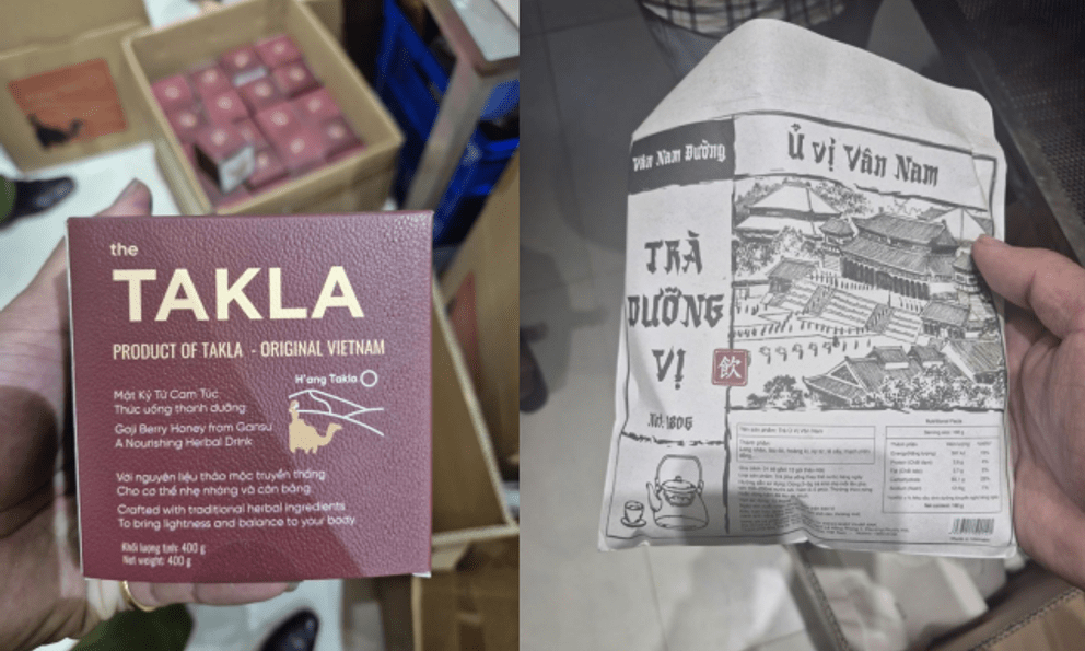 Đường dây đóng gói táo đỏ, kỷ tử, trà mật không rõ nguồn gốc... bán tràn lan trên TikTok Shop, Shopee: Ai đứng sau loạt sản phẩm TAKLA?
