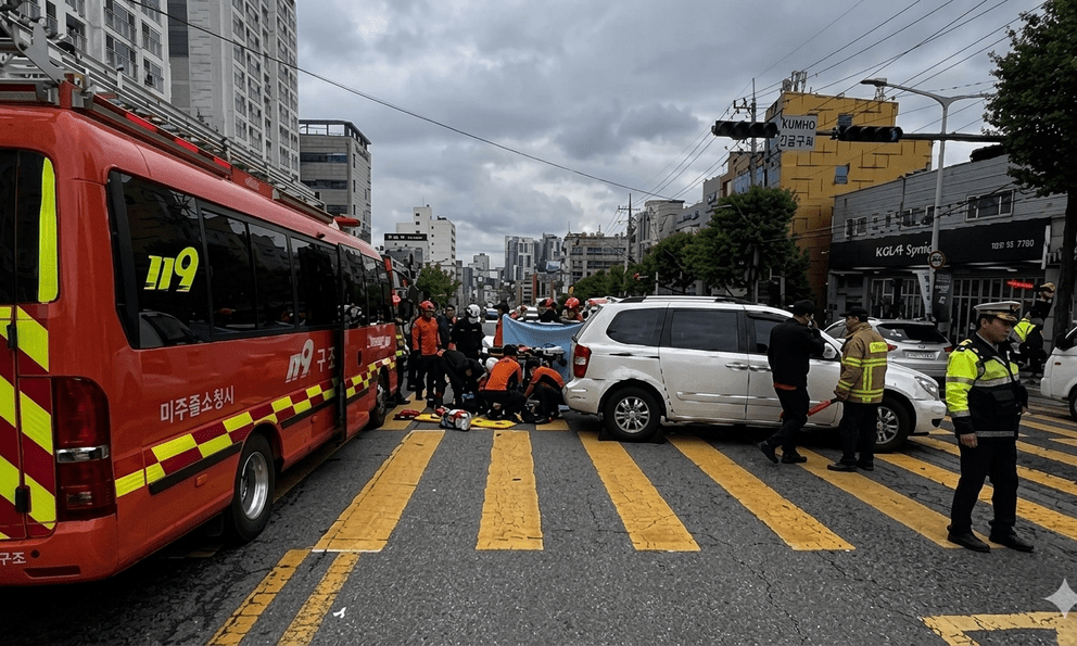 Bảo vệ chung cư tử vong do bị xe tông khi dẫn học sinh qua đường