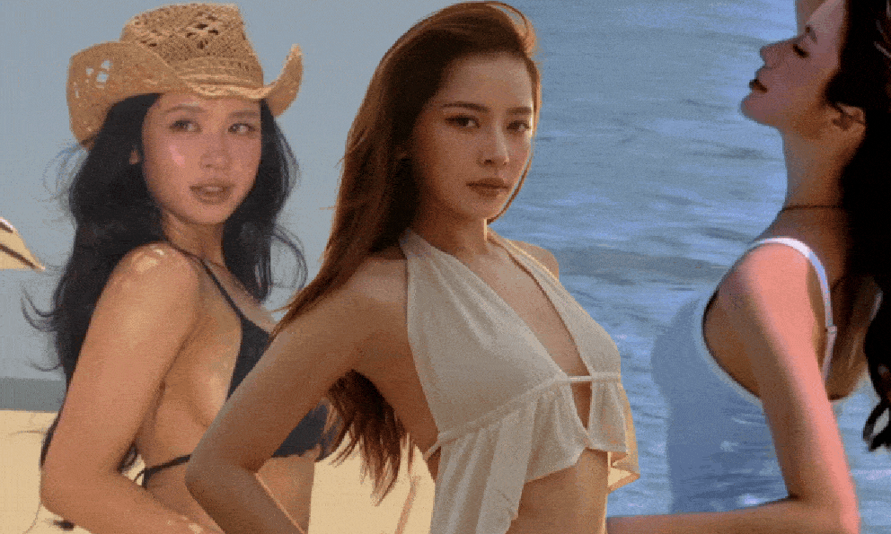 Hàn Hằng, Huyền Baby, Chi Pu và cuộc đọ sắc trên biển 