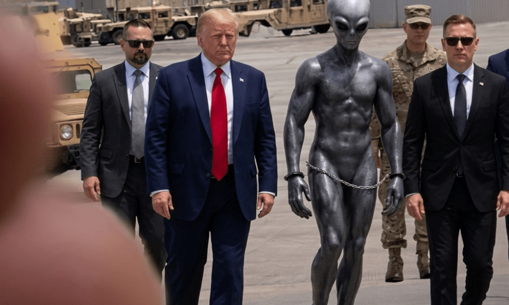 Tổng thống Mỹ Donald Trump đăng ảnh lên Truth Social, có gì lạ mà khiến mạng xã hội xôn xao?