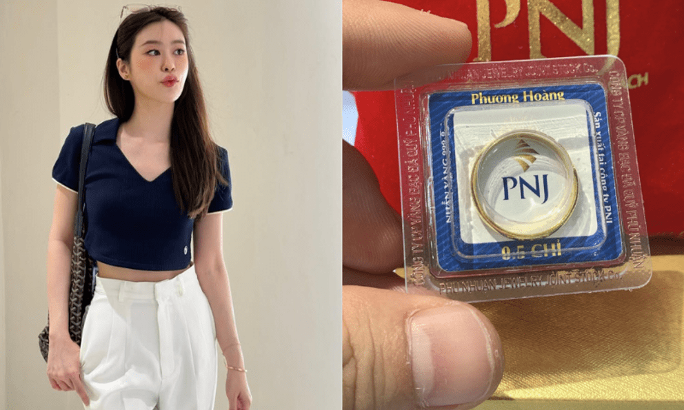 Vàng giảm còn 14,38 triệu 1 chỉ: Ai buồn thì buồn, tôi vui vì tháng này mua được nửa chỉ!