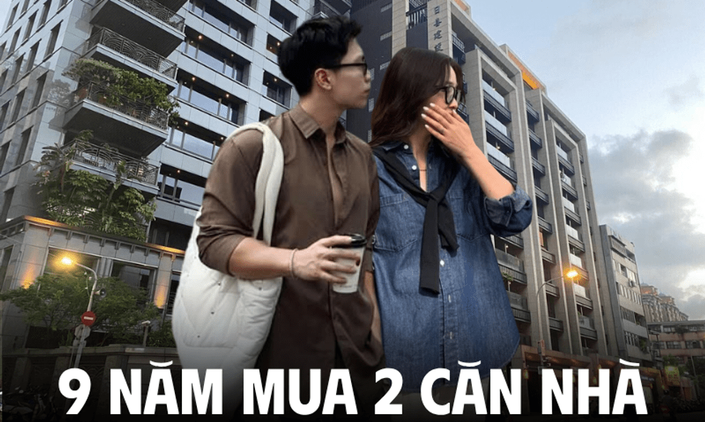 32 tuổi mua được 2 căn nhà, cặp vợ chồng mỗi năm chỉ tiêu 365 nghìn mua đồ lót, quần áo thì đi xin
