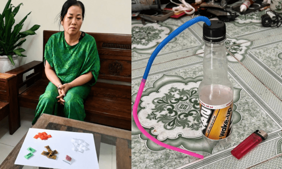  Triệu tập Nguyễn Thị Anh SN 1973, thu giữ 15 viên nén màu hồng ký hiệu “WY”