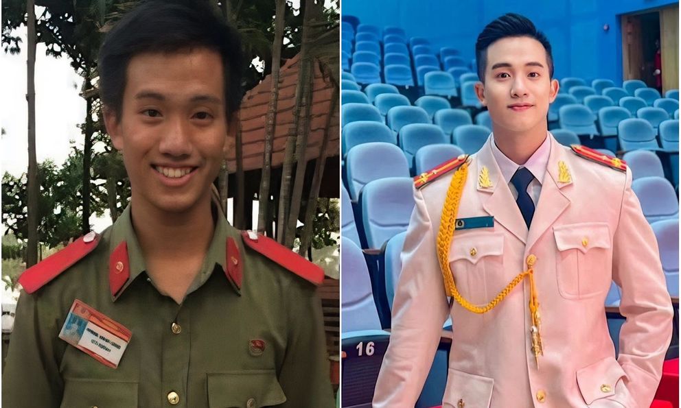 Cậu học sinh đen nhẻm từng là thủ khoa khối C toàn quốc năm 2016 nay là Thượng úy Công an, có màn “lột xác” đến ngỡ ngàng