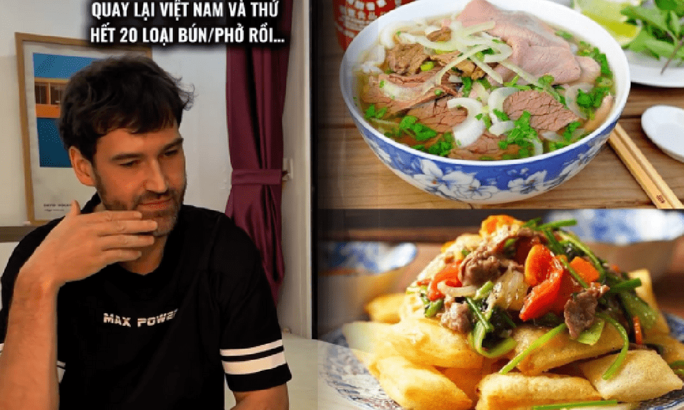 Khách Nga ngỡ ngàng vì ẩm thực Việt: Ăn gần 20 loại bún, phở vẫn bị người Việt bảo còn nhiều lắm