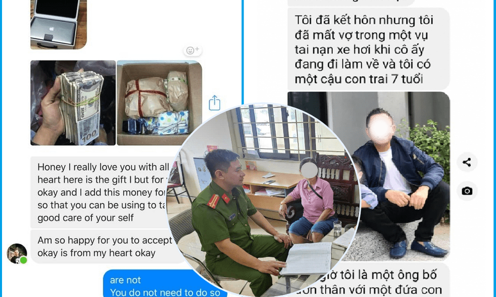 Người phụ nữ chuẩn bị chuyển 140 triệu đồng cho 