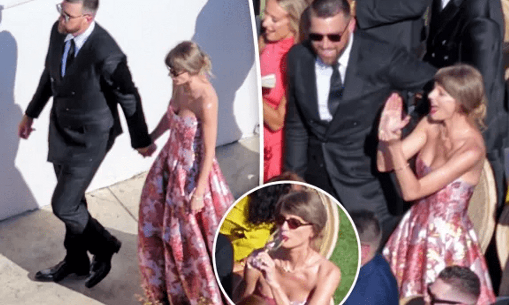 Taylor Swift và ông xã cầu thủ lần đầu lộ diện sau 