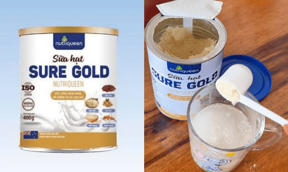 Bất ngờ kết quả kiểm nghiệm lô sữa hạt Sure Gold Nutri Queen, doanh nghiệp bị xử phạt
