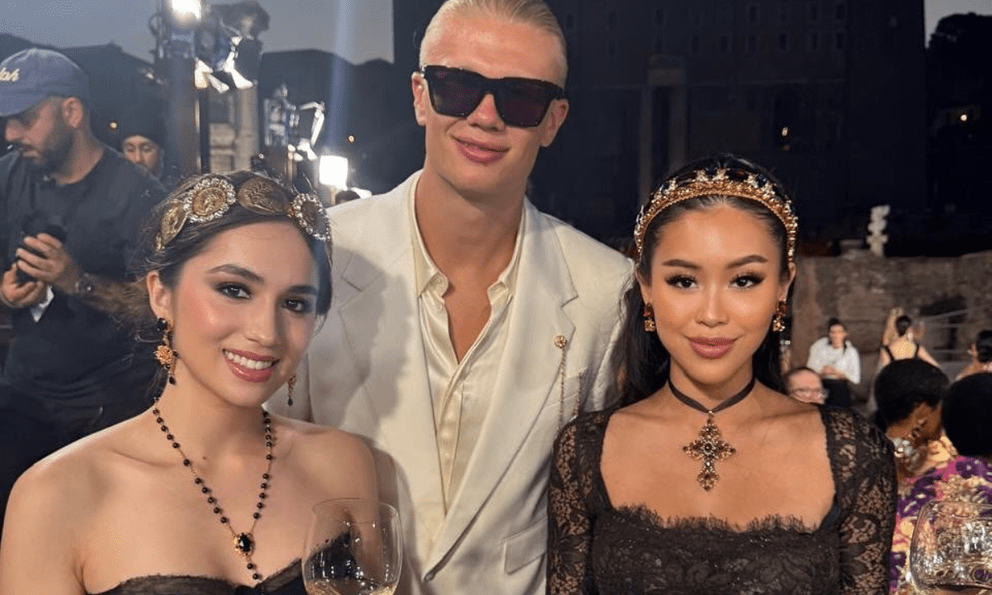 Ái nữ tỷ phú Johnathan Hạnh Nguyễn gặp Erling Haaland