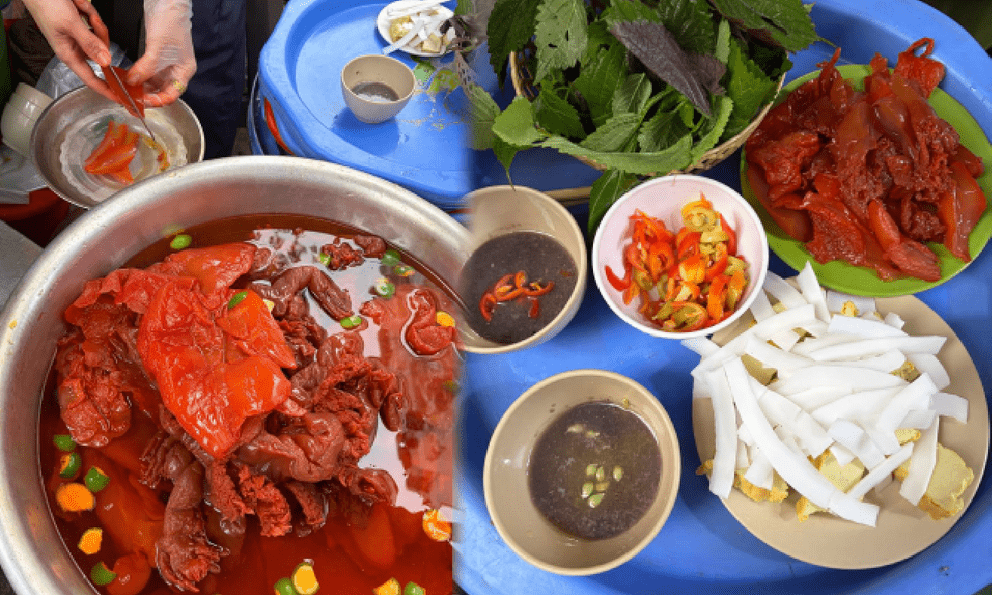 Đặc sản người Hà Nội nào cũng ăn nhưng không làm tại đây, màu đỏ không phải thật và chỉ có đúng một mùa trong năm 