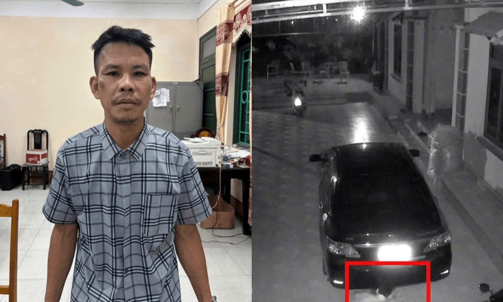 Công an lần theo camera, bắt giữ khẩn Nguyễn Văn Lực sinh năm 1983