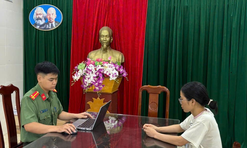 Thi hành lệnh bắt tạm giam Trần Thị Huệ SN 1993
