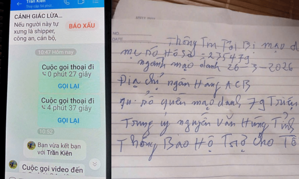 Người phụ nữ ở Hà Tĩnh chuẩn bị chuyển 79 triệu đồng vào tài khoản ACB, sự xuất hiện của nhóm người này đã chặn đứng giao dịch