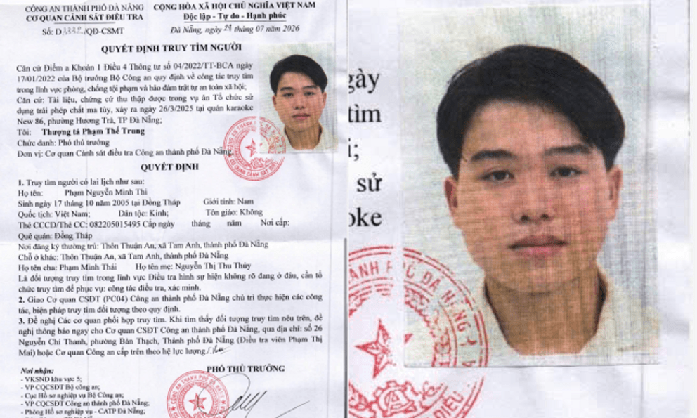 Ai thấy Phạm Nguyễn Minh Thi SN 2005 ở đâu, khẩn trương trình báo công an SĐT 0898.185.288