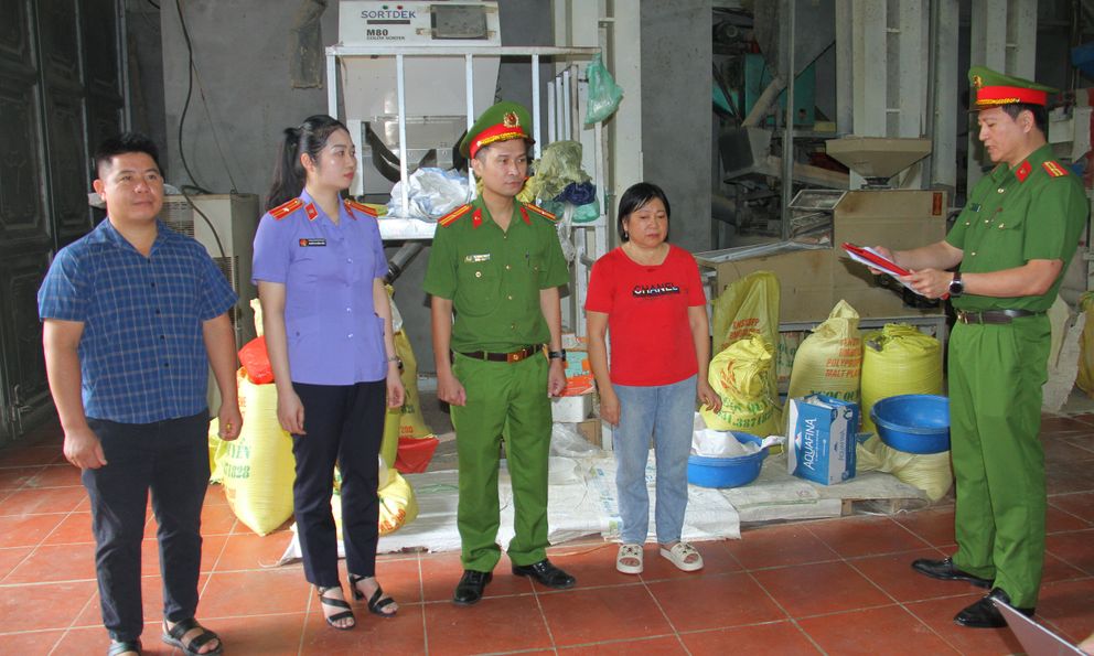 Khởi tố Giám đốc Nguyễn Thị Trang Nhung SN 1989 và chủ hộ kinh doanh Phan Thị Lan SN 1971