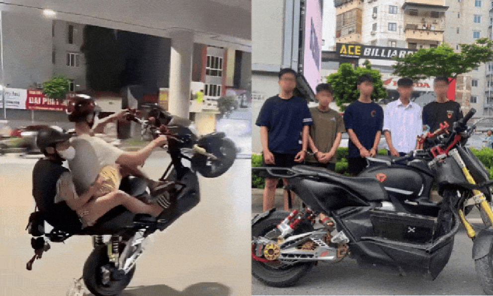 Danh tính nhóm thanh niên trong clip 