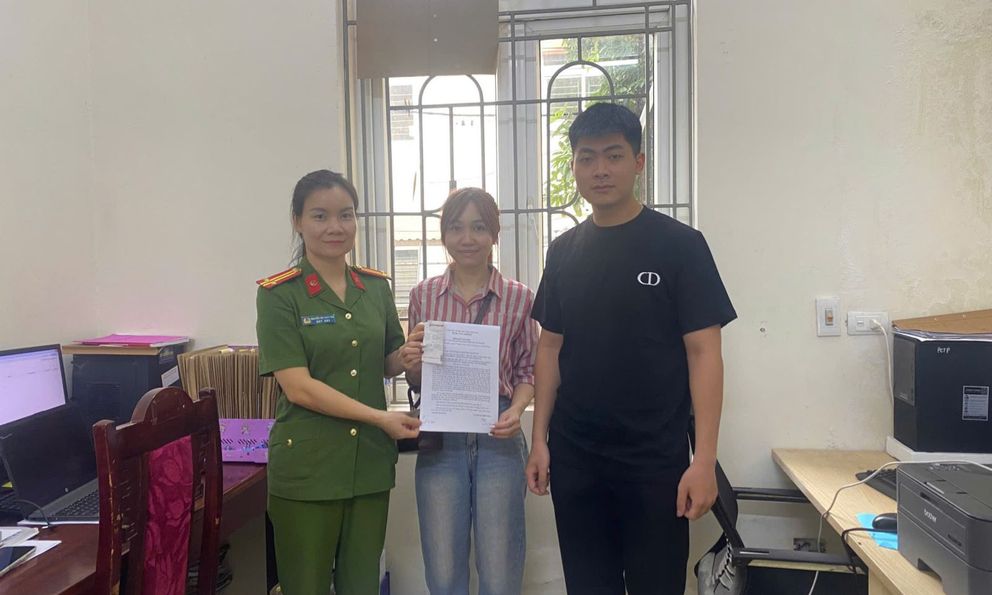 Tài khoản Techcombank 62200488888 phát sinh giao dịch 100 triệu đồng, Nguyễn Văn Dũng SN 2004 phải trình báo công an