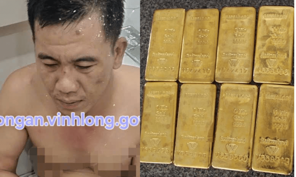 Người đàn ông sống lang thang ở Vĩnh Long bị bắt tại trận khi trộm 80 lượng vàng