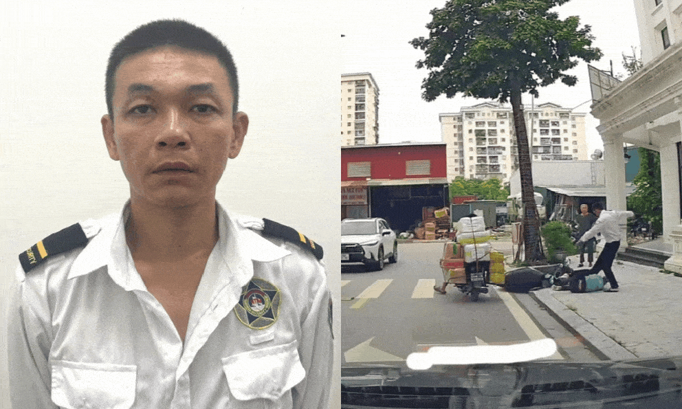 Bắt giữ khẩn cấp đối tượng hành hung tài xế xe ôm tại Khu đô thị Louis City