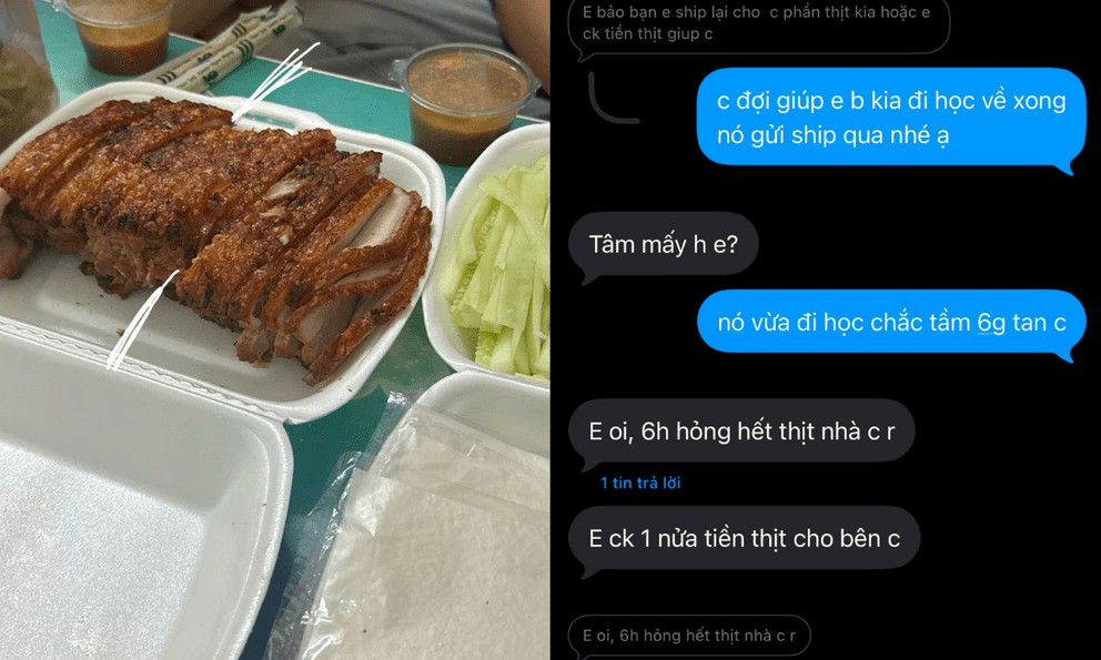 Tình trạng hiện tại của quán bánh tráng thịt heo bị tố giao 3 suất thành 6 suất, còn yêu cầu khách hoàn gấp hoặc trả thêm tiền