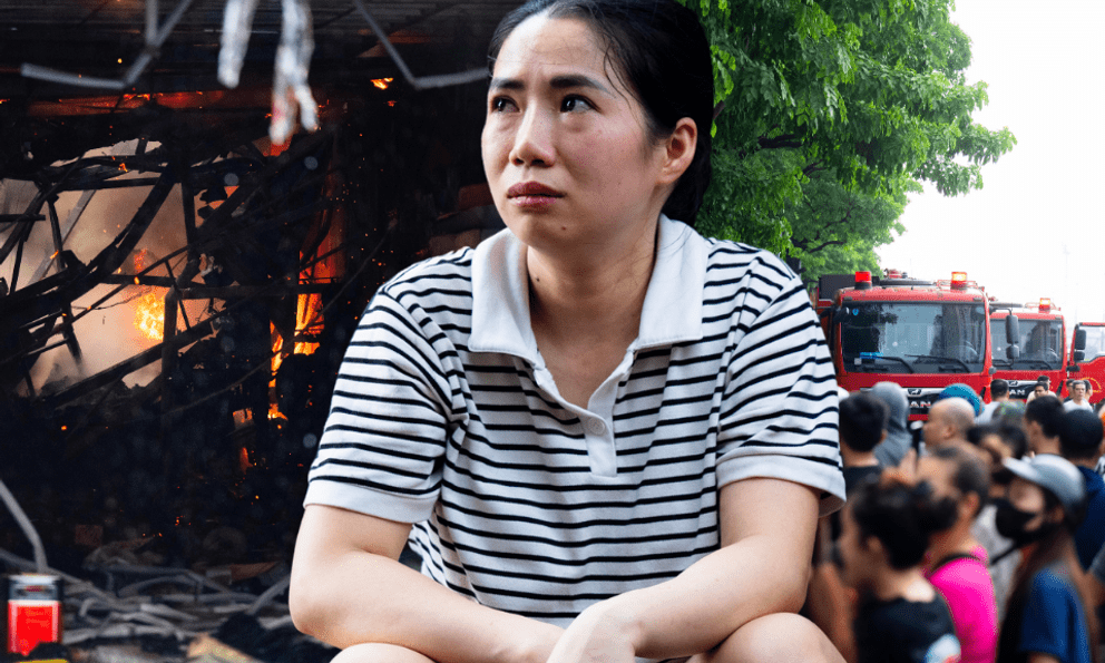 Nhân chứng kể khoảnh khắc gara ô tô ở Hà Nội chìm trong biển lửa: Nghe tiếng nổ, nhiều người bật khóc khi mất hết tài sản