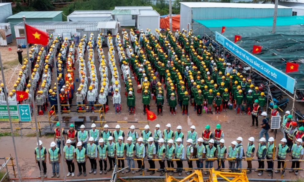15.500 công nhân đón Quốc khánh giữa đại công trường hơn 137.000 tỷ đồng trên “đảo ngọc” Phú Quốc