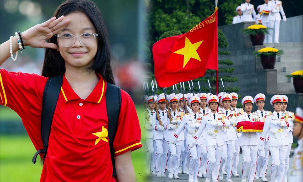 Bồi hồi nghi lễ thượng cờ thiêng liêng tại Quảng trường Ba Đình sáng 2/9: Việt Nam có một lá cờ, để biết chúng ta tự do