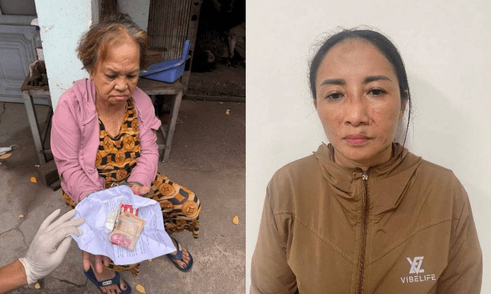 Bắt Lê Thị Mai Dung SN 1984 và Nguyễn Thị An SN 1956