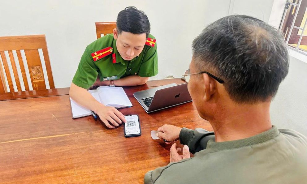 Nhận điện thoại của Nguyễn Thị Trang thông báo khoản vay 6 tỷ đồng, ông Nguyễn Ngọc Năm SN 1950 lập tức trình báo công an