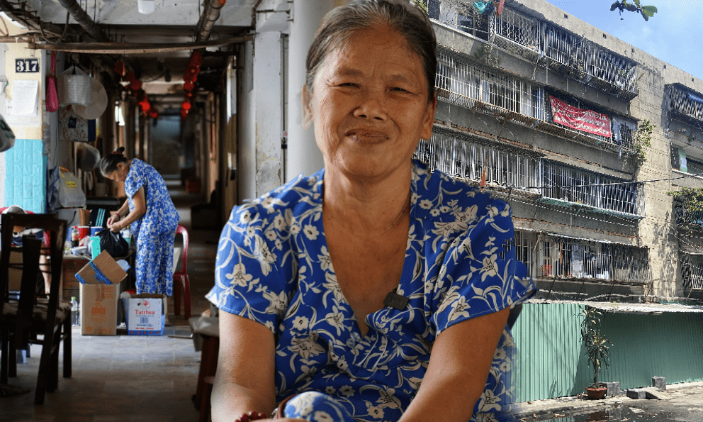 Những cư dân cuối cùng ở lại cư xá hơn 50 năm tuổi tại TP.HCM: 