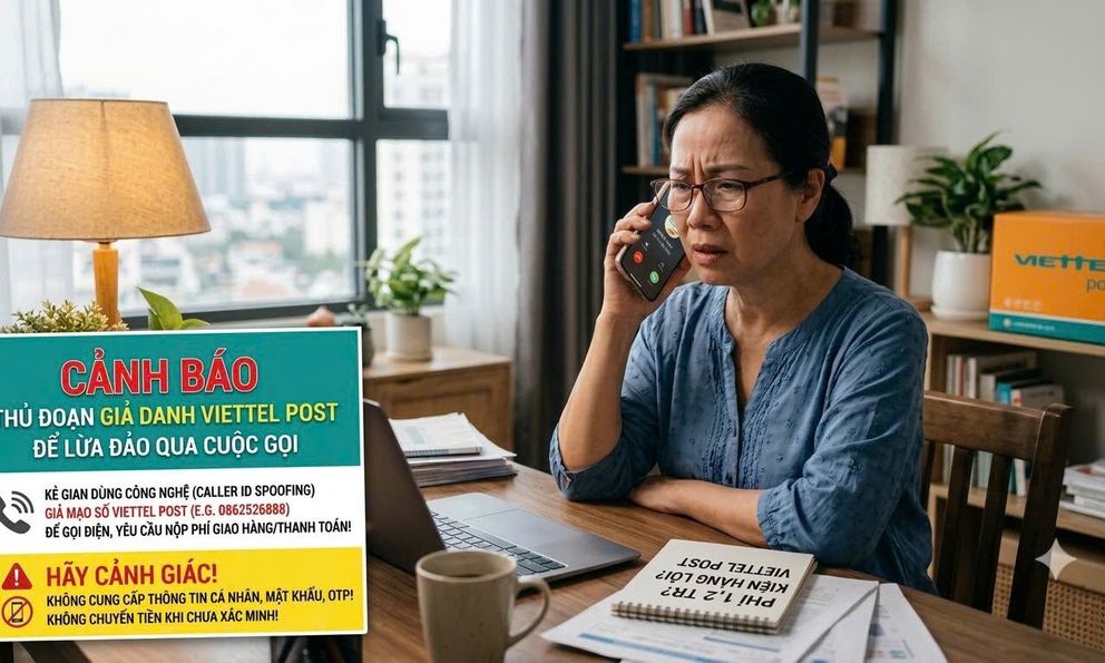Công an thông báo đến tất cả người dân nhận được cuộc gọi từ nhân viên tự xưng Viettel Post có nội dung sau 