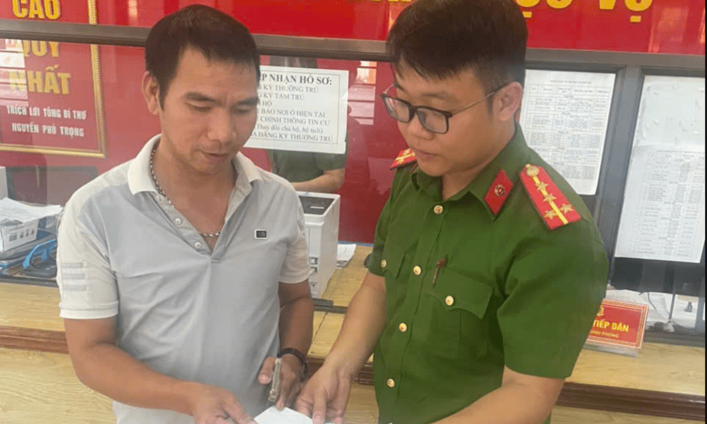 Ông Hoàng Đăng Thúy chuyển khoản 220.000.000 đồng cho anh Phạm Văn Định SN 1982: Công an rà soát giao dịch