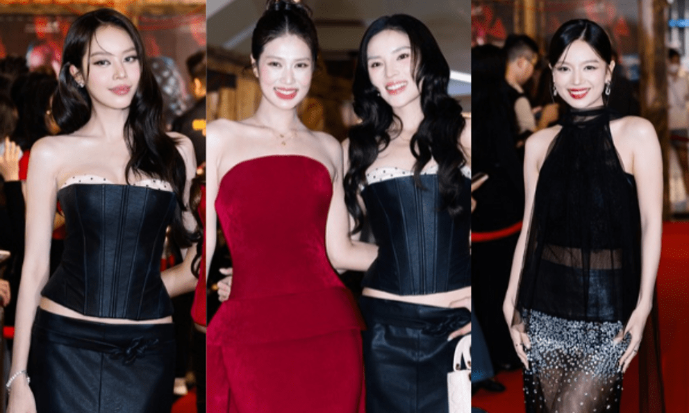 Thảm đỏ HOT nhất hôm nay: Kỳ Duyên - Thiên Ân phát đường ngọt lịm, Hạ Anh - Thanh Thủy đẹp lóa cả mắt