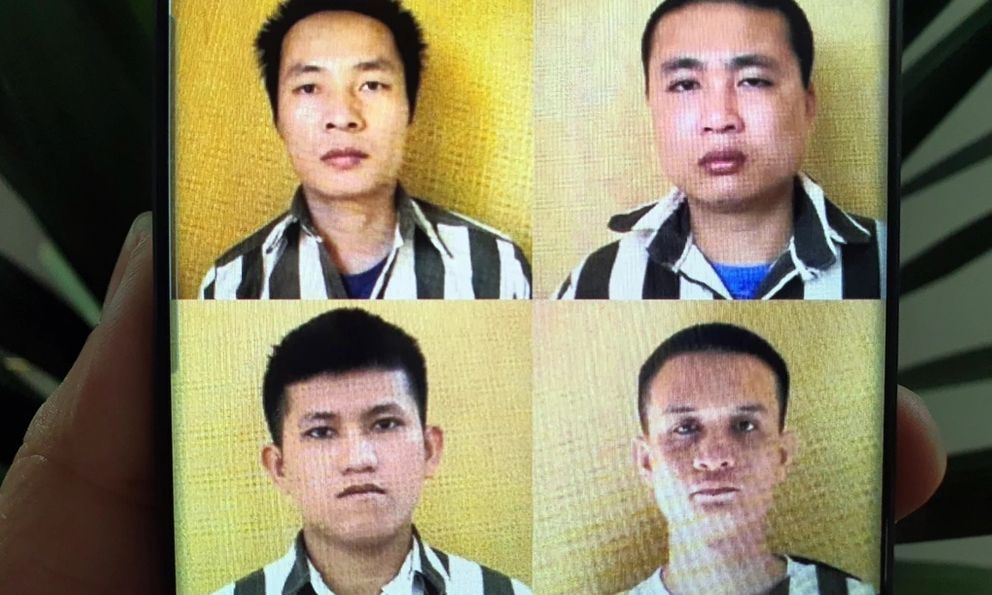 Công an kêu gọi hỗ trợ truy bắt 4 phạm nhân trốn trại: Người dân tuyệt đối không tự ý tiếp cận, truy đuổi