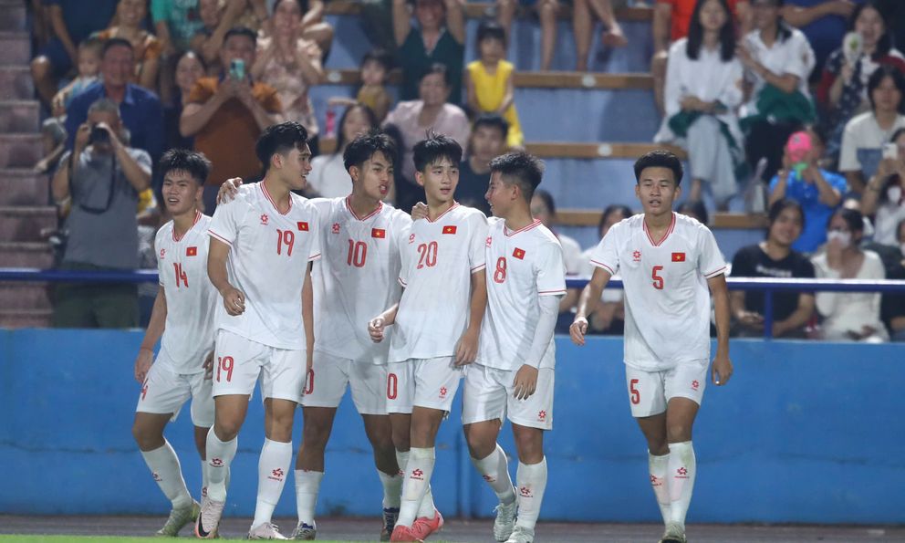  TRỰC TIẾP U17 Việt Nam 2-0 U17 Myanmar: Ngôi sao HAGL lập công ấn định chiến thắng