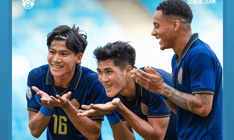Tuyển Campuchia thị uy sức mạnh, thắng đậm đội hạng 201 FIFA trước ngày đấu Việt Nam