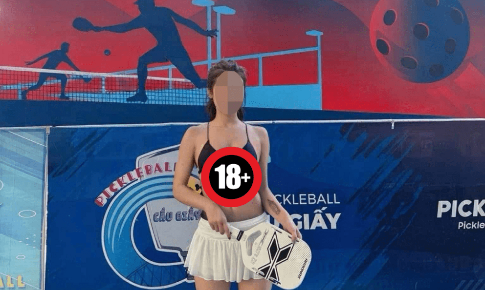 Hot girl chính chủ lên tiếng về bức ảnh pickleball đang rất hot trên MXH