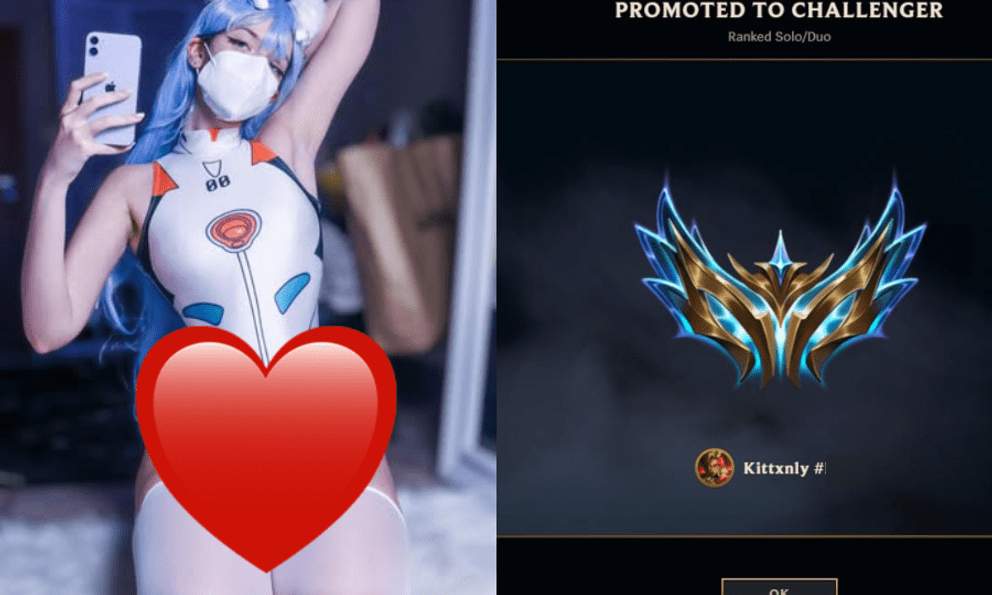 Nữ game thủ nóng bỏng có rank LMHT cao bậc nhất EUW, soi trang cá nhân là 