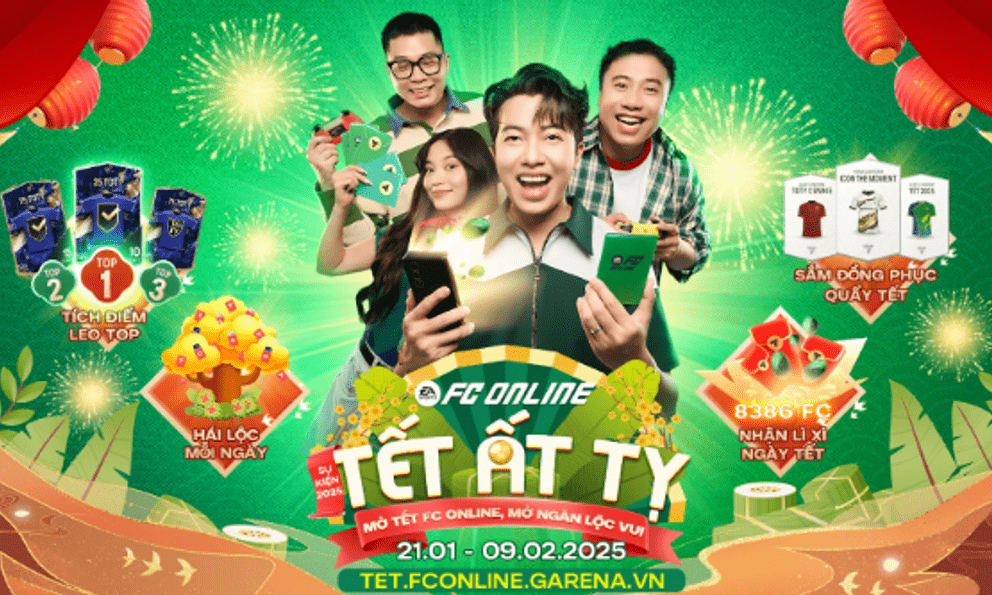 Cực HOT: FC Online tặng quà tết miễn phí dành cho người chơi