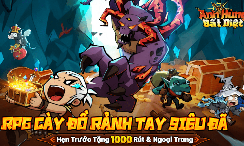 Siêu phẩm “Anh Hùng Bất Diệt” chính thức mở đăng ký sớm giúp game thủ 