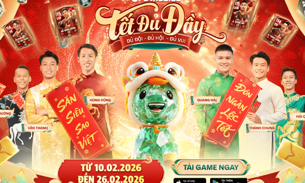 FC Mobile VN tung sự kiện “Tết Đủ Đầy” với loạt quà 